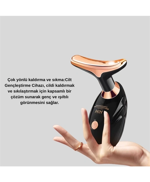 Yüz ve Boyun Masaj Aleti – Yunus Tasarım, Kırışık Görünümü Giderici