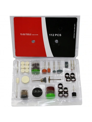 112 PARÇA  TAŞLAMA FIRÇALAMA SETİ (5047)