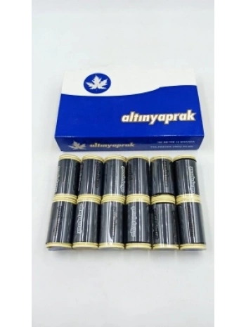 12 PARÇA  SİYAH 100 MT DİKİŞ İPLİK (5047)