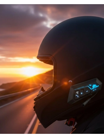 15 20 Saat Müzik Süreli Kask İçi Bluetooth Kulaklık