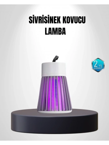 2000 mAh Şarjlı Sivrisinek Kovucu Lamba – Kimyasalsız, Güvenli ve Taşınabilir