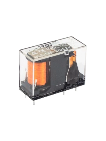 24V ROLE TEK KONTAK 5 BACAK 10 AMPER ŞEFFAF (5047)