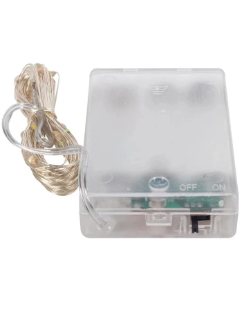3*AA PİLLİ 4 RENKLİ 10 METRE KABLOLU BAĞ LED (5047)