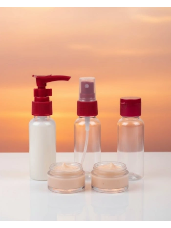 30 ml 5’li Seyahat Banyo Şişe Seti Sızdırmaz Tasarım