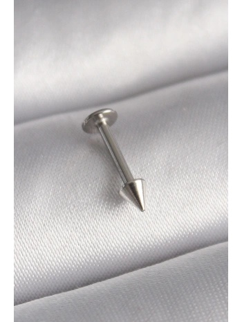 316L Çelik Gümüş Renk Çivi Model Piercing