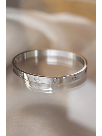 316L Çelik Silver Renk Bilezik