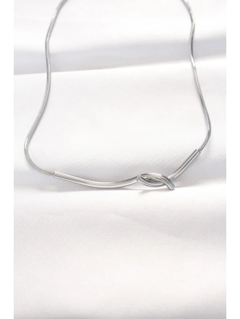 316L Çelik Silver Renk Kolye