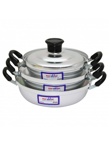 3LÜ ALÜMİNYUM OMLET SET NO-18-20-22 (5047)