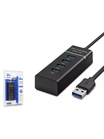 4 In 1 USB 3.0 Hub 30 Cm HDX7017
