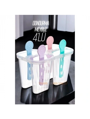 4 lü Dondurma Kalıbı Meybuz Kalıbı