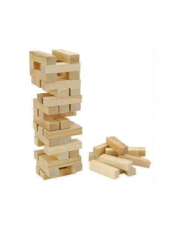 54 PARÇA  AHŞAP DENGE JENGA OYUNU (5047)