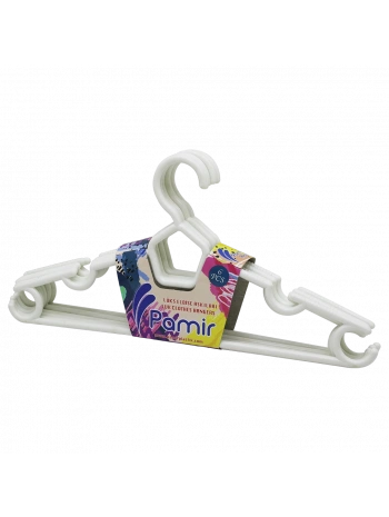 6 PARÇA  PLASTİK KARİZMA ELBİSE ASKI (5047)