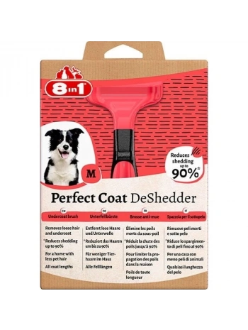 8 in 1 Perfect Coat Köpek Tüy Toplayıcı Tarak Medium