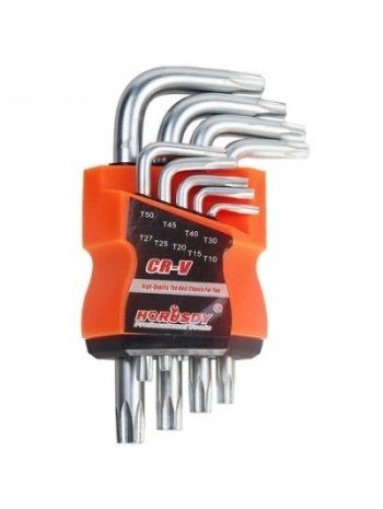 9 PARÇA  İYİ CRV KISA YILDIZ ALYAN TORX KEY SET (5047)