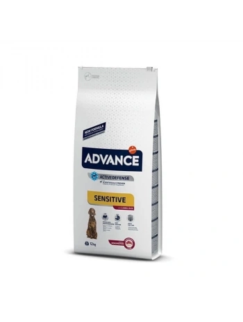 Advance Sensitive Kuzu Etli Hassas Yetişkin Köpek Maması 12 Kg