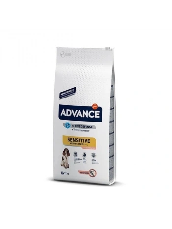 Advance Sensitive Somonlu Hassas Yetişkin Köpek Maması 12 Kg