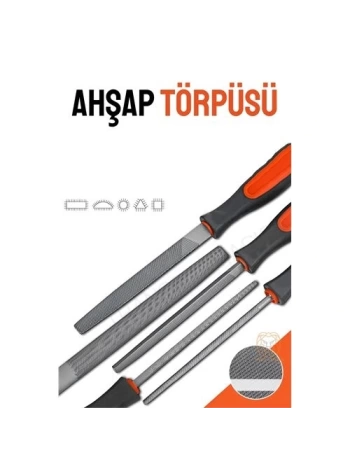 Ahşap Törpüsü 5 Model Ahşap Törpü Seti