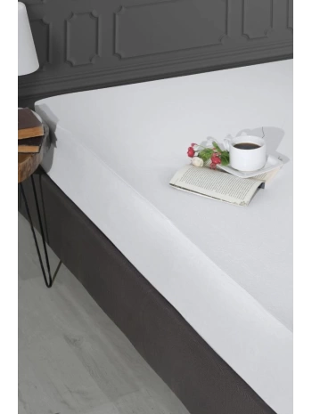 Alez Pamuklu Fitted Yatak Koruyucu 160*200 cm