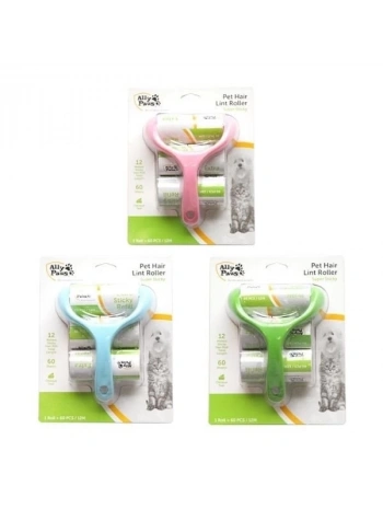 Ally Paws Kedi ve Köpek Tüy Toplama Rulosu 60 Yaprak