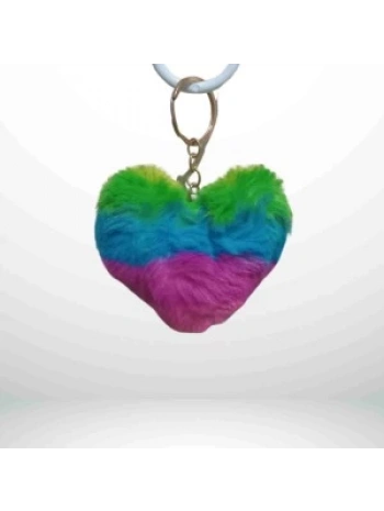 Anahtarlık Peluş Kalp  – Sevgi Dolu Tasarım