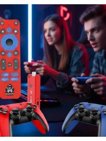 Android Game Stick 10K HD 64GB Çift Kollu TV Oyun Konsolu