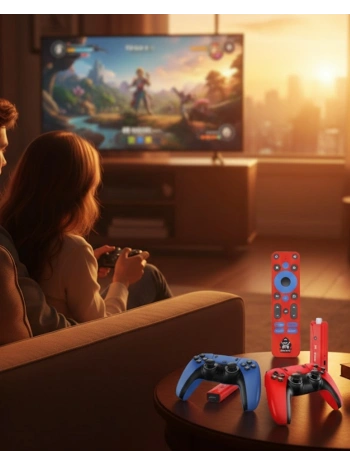 Android TV Game Stick 10K HD 3D Oyun Destekli 64GB Konsol