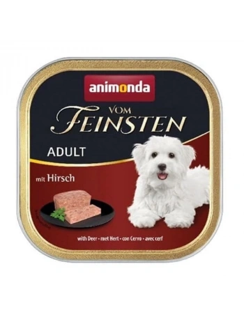 Animonda Vom Feinsten Geyik Etli Yetişkin Köpek Konservesi 150 Gr