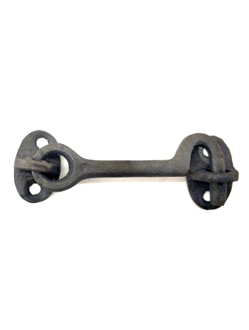 Antika Tarz Dekoratif Pirinç  Çengeli - 8,5cm, Oksit