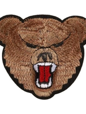 Aplike Ütü İle Yapışan Ayı Arma 4x5 Cm