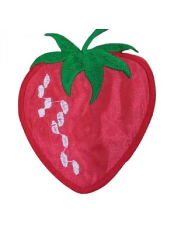 Aplike Ütü İle Yapışan Çilek Desen