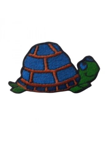 Aplike Ütü İle Yapışan Kaplumbağa Arma 4x3 Cm
