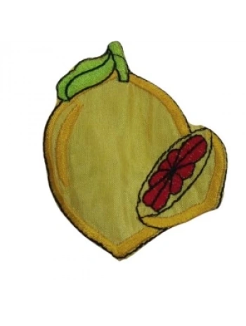 Aplike Ütü İle Yapışan Limon Desen