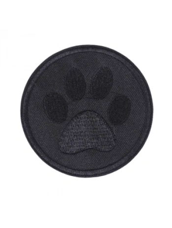 Aplike Ütü İle Yapışan Siyah Pati Arma 5 Cm