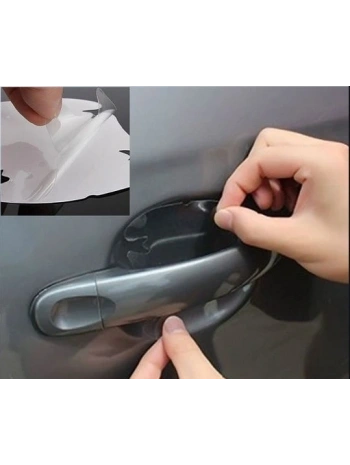 Araba Kapı Kolu Koruyucu Film (4lü Set) (5047)