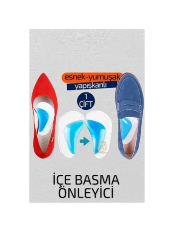 Ayak Boşluğu İçe Basma Önleyici Esnek Yumuşak Ayak Rahatlatıcı