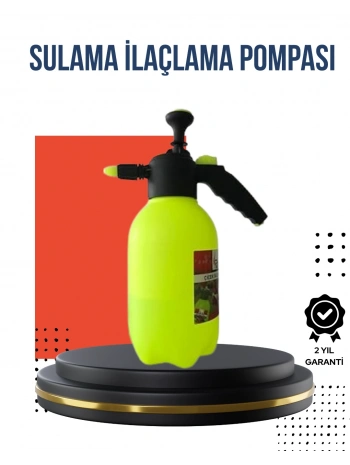 Ayarlı Nozullu 2L Basınçlı El Püskürtücü Jant Cam Temizlik Cila İçin