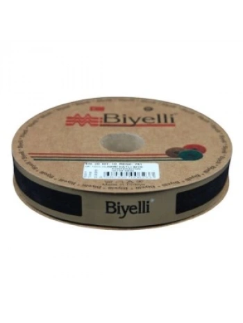 Biye Deri Katlı 751 Siyah 2 Cm 10 Metre %100 Polyester