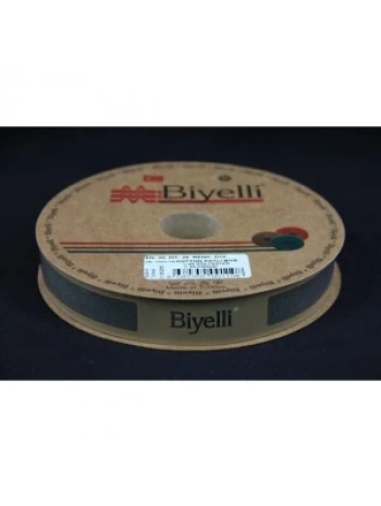 Biye Koton Katlı D14 Asker Yeşili 2 Cm 25 Metre %65 Koton %35 Polyester