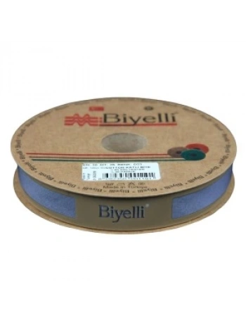 Biye Koton Katlı D23 Koyu Gri 2 Cm 25 Metre %65 Koton %35 Polyester