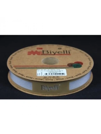 Biye Koton Katlı D29 Gri 2 Cm 25 Metre %65 Koton %35 Polyester