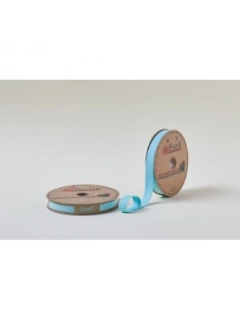 Biye Koton Katlı D49 Açık Turkuaz 2 Cm 25 Metre %65 Koton %35 Polyester