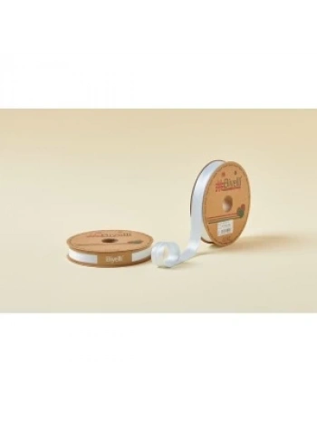 Biye Saten Katlı 003 Açık Mavi 2 Cm 25 Metre %100 Polyester