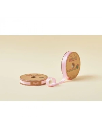 Biye Saten Katlı 007 Pembe 2 Cm 25 Metre %100 Polyester