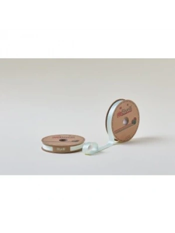 Biye Saten Katlı 016 Su Yeşili 2 Cm 25 Metre %100 Polyester