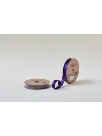 Biye Saten Katlı 019 Koyu Mor 2 Cm 25 Metre %100 Polyester