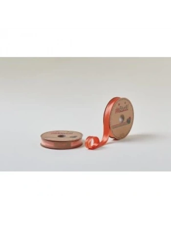 Biye Saten Katlı 028 Turuncu 2 Cm 25 Metre %100 Polyester