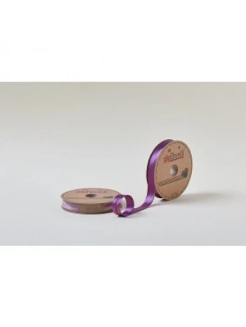 Biye Saten Katlı 083 Mürdüm 2 Cm 25 Metre %100 Polyester