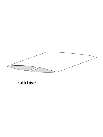 Biye Simli Katlı Kg Gümüş 2 cm 25 Metre %50 Simli % 50 Polyester