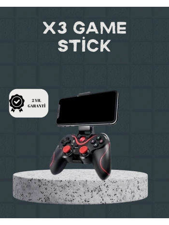 Bluetooth Kablosuz Oyun Kumandası – Android, iOS, PC Uyumlu