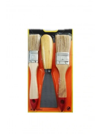Boya Kestirme Fırça- Spatula Seti 3lü (5047)